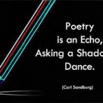 poetry is an echo